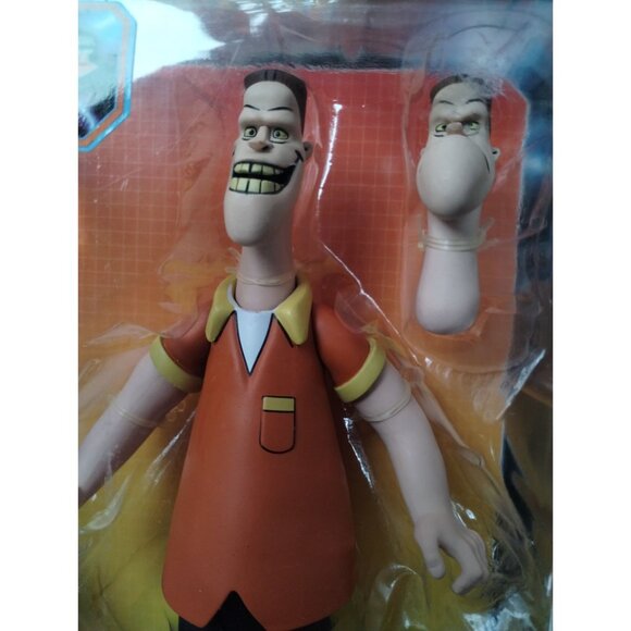 Back to the Future Biff Tanner and Doc Brown with Einstein 2 Pack Action Figures - Picture 3 of 9